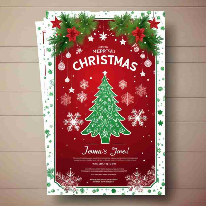 Custom A5 Christmas Flyers – Perfect for Your Holiday Promotions in London - Image 2