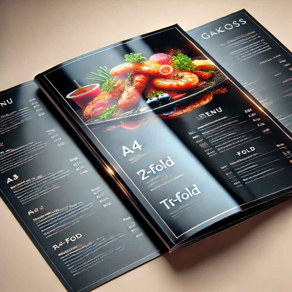 Matt Gloss Takeaway Menu