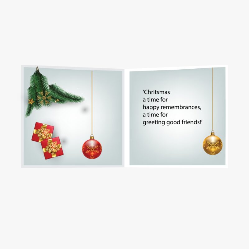 Premium Folded Christmas Cards – Custom Holiday Greetings in London - Image 5